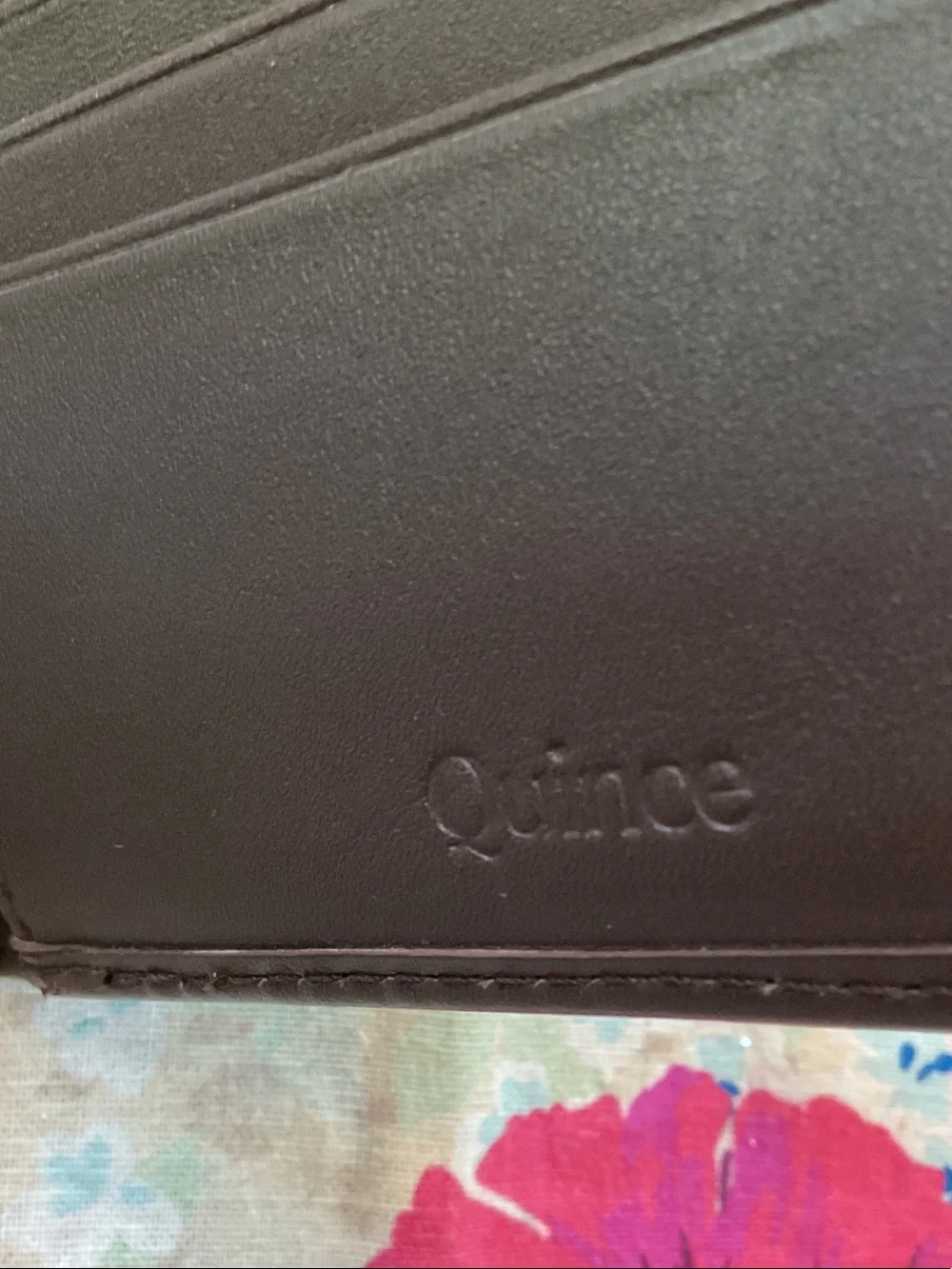 Quince Men's Brown Leather Bi-Fold Wallet